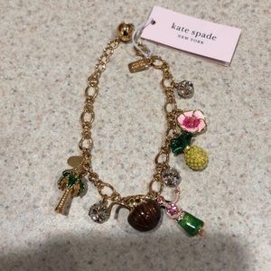 Kate Spade Hawaii Charm Bracelet